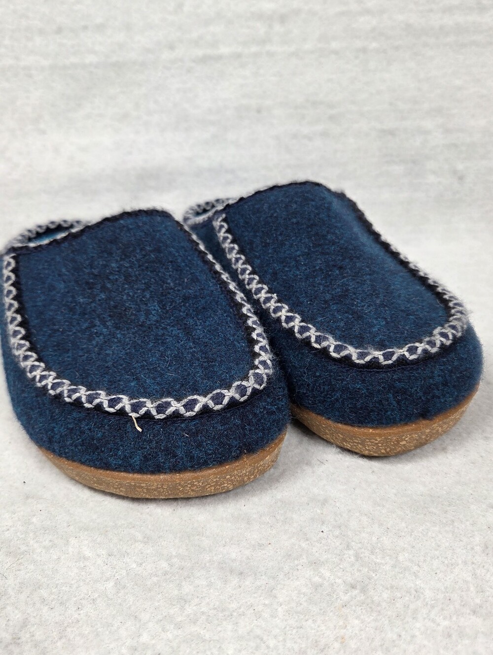 TAOS Women's Woolma Indoor Outdoor Slip on Clog in Blue Size 41 - Picture 2 of 7
